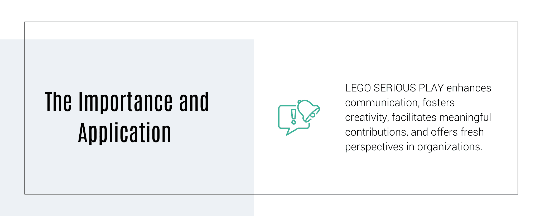 Why LEGO SERIOUS PLAY methodology