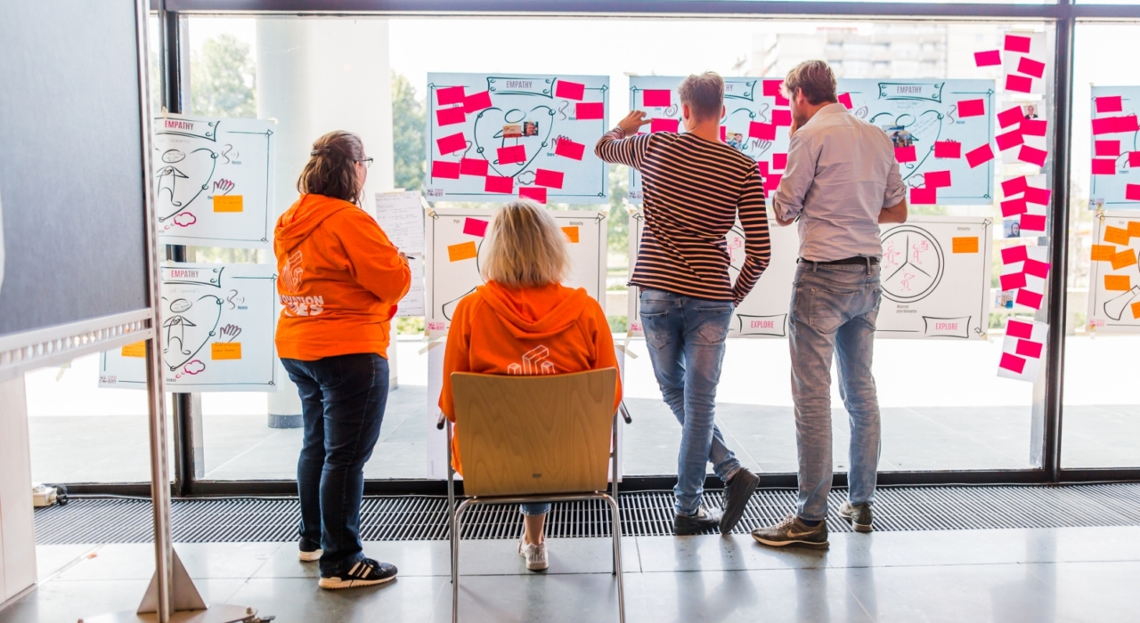 Brainstormsessie Design Thinking